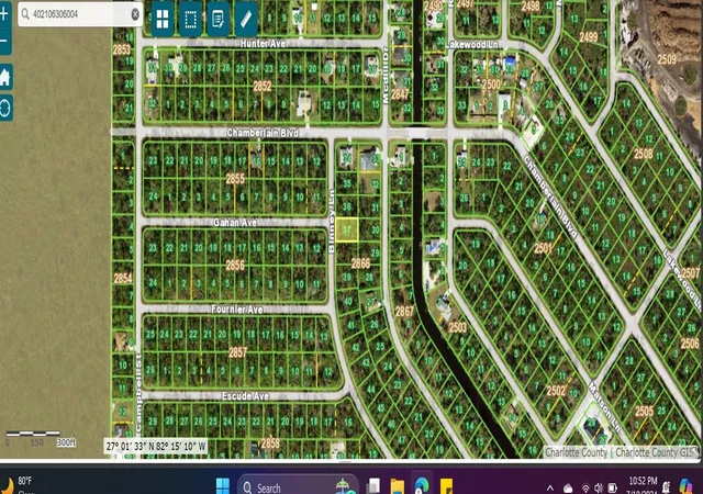 Land for sale at 306 Binney Ln, PORT CHARLOTTE, FL 33953 | MLS# C7530935