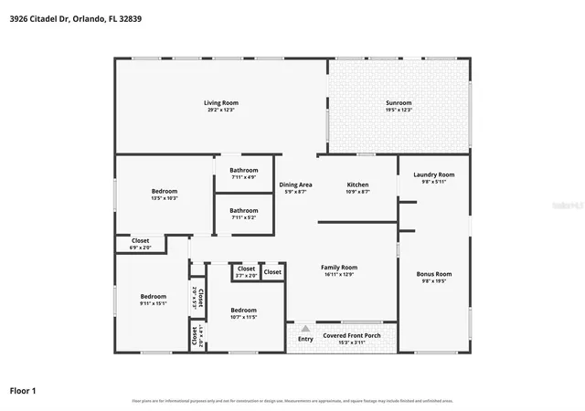 Photo 34 of Single family home for sale at 3926 Citadel Dr, ORLANDO, FL 32839 | MLS# O6443172 | Listing updated on 2026-10-06