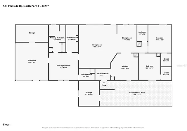 Photo 67 of Manufactured home for sale at 583 Portside Dr, NORTH PORT, FL 34287 | MLS# A4706686 | Listing updated on 2026-10-06