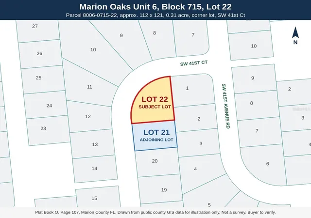 Land for sale at 0 SW 41st Court, OCALA, FL 34473 | MLS# OM732560