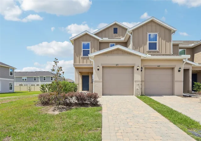 Photo 1 of Townhouse for sale at 671 Meadows Edge Pl, Lake Wales, FL 33859 | MLS# O6443312 | Listing updated on 2026-10-06