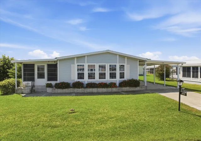 Photo 1 of Manufactured home for sale at 609 Iglesia Dr, North Port, FL 34287 | MLS# A4706829 | Listing updated on 2026-10-03