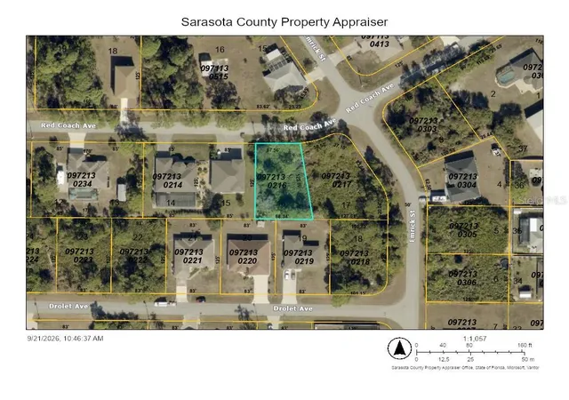 Land for sale at Red Coach Ave, NORTH PORT, FL 34291 | MLS# C7530993