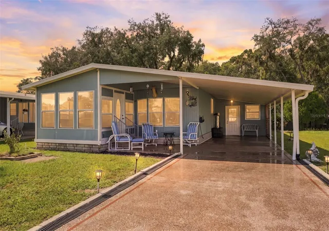 Photo 1 of Manufactured home for sale at 4903 Blanco Dr, Zephyrhills, FL 33541 | MLS# TB8550694 | Listing updated on 2026-10-06