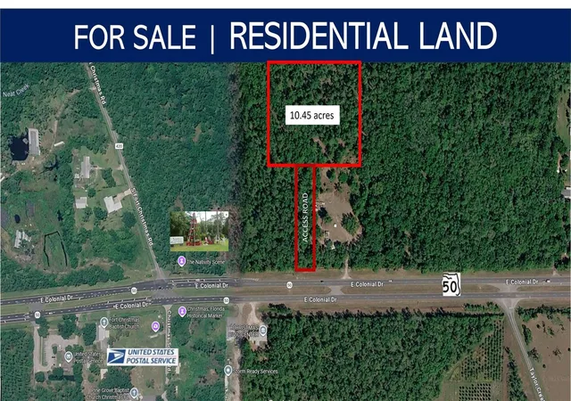 Photo 1 of Land for sale at E Colonial Dr, Christmas, FL 32709 | MLS# O6443732 | Listing updated on 2026-09-29