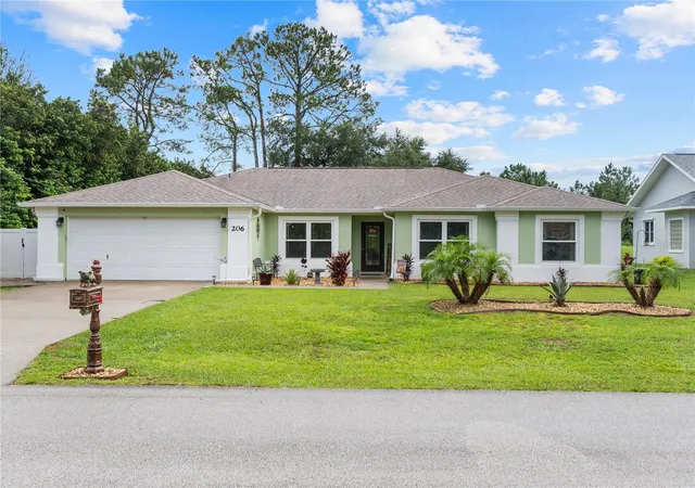 Photo 1 of Single family home for sale at 206 London Dr, Palm Coast, FL 32137 | MLS# FC321610 | Listing updated on 2026-10-15