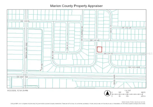 Photo 2 of Land for sale at 0 SW 134th Street, Ocala, FL 34473 | MLS# OM732712 | Listing updated on 2026-09-23