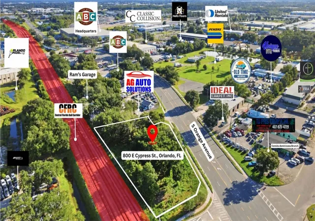 Land for sale at 800 E Cypress St, ORLANDO, FL 32824 | MLS# O6443941
