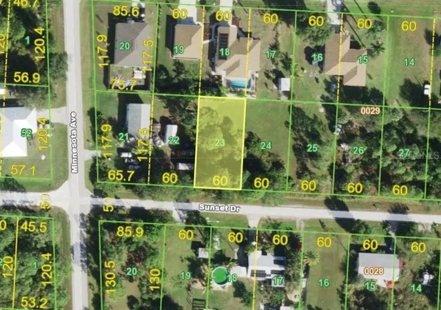 Land for sale at 27408 Sunset Dr, PUNTA GORDA, FL 33955 | MLS# A4707043