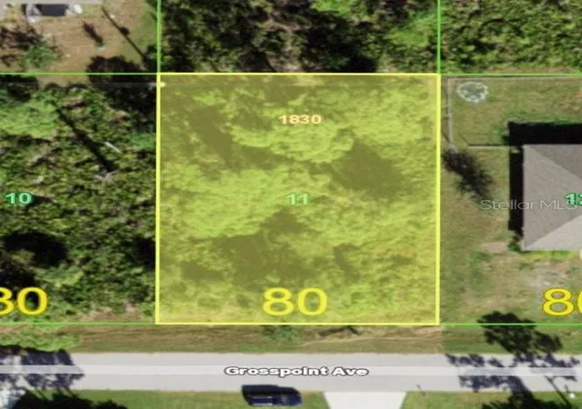 Photo 1 of Land for sale at 12160 Grosspoint Ave, Port Charlotte, FL 33981 | MLS# D6148888 | Listing updated on 2026-10-10