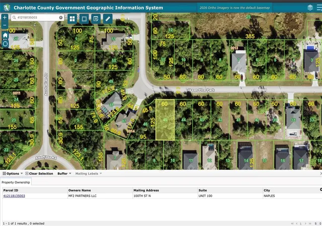 Photo 1 of Land for sale at 174 Green Pine Park, Rotonda West, FL 33947 | MLS# D6148896 | Listing updated on 2026-09-23