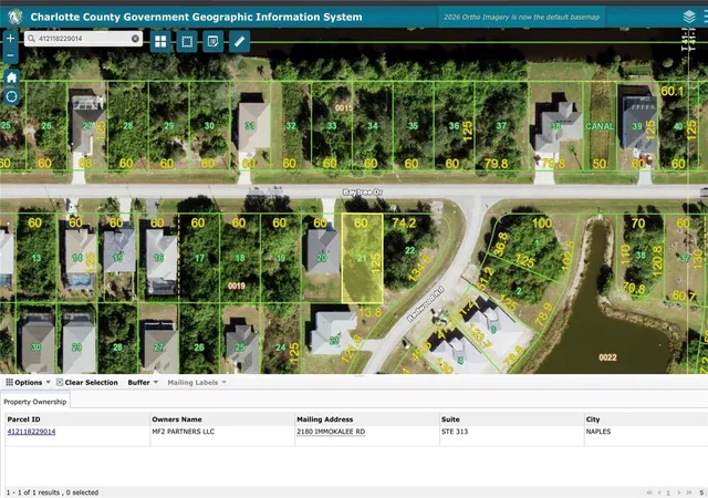 Photo 1 of Land for sale at 247 Baytree Dr, Rotonda West, FL 33947 | MLS# D6148897 | Listing updated on 2026-09-23