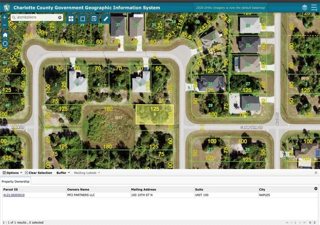 Photo 1 of Land for sale at 133 White Pine Dr, Rotonda West, FL 33947 | MLS# D6148898 | Listing updated on 2026-10-17