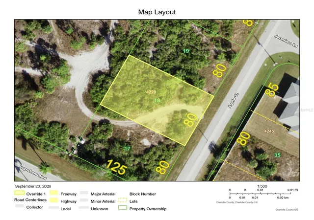 Photo 1 of Land for sale at 8397 Agate St, Port Charlotte, FL 33981 | MLS# O6444089 | Listing updated on 2026-09-25