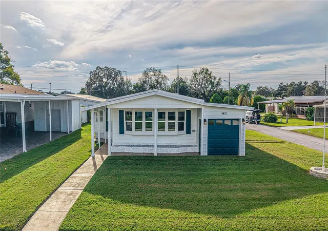 Photo 1 of Manufactured home for sale at 5421 Mohawk St, Zephyrhills, FL 33542 | MLS# TB8551368 | Listing updated on 2026-10-02