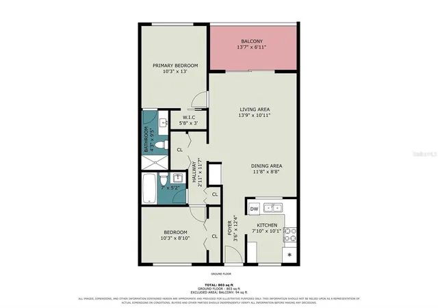 Listing Photo 4 - Condo for sale in building located at 2525 Royal Pines Cir, Clearwater, FL 33763 - Unit #26H