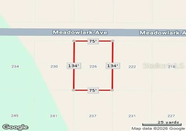 Photo 3 of Land for sale at 226 Meadowlark Ave, Sebring, FL 33870 | MLS# O6444219 | Listing updated on 2026-10-01