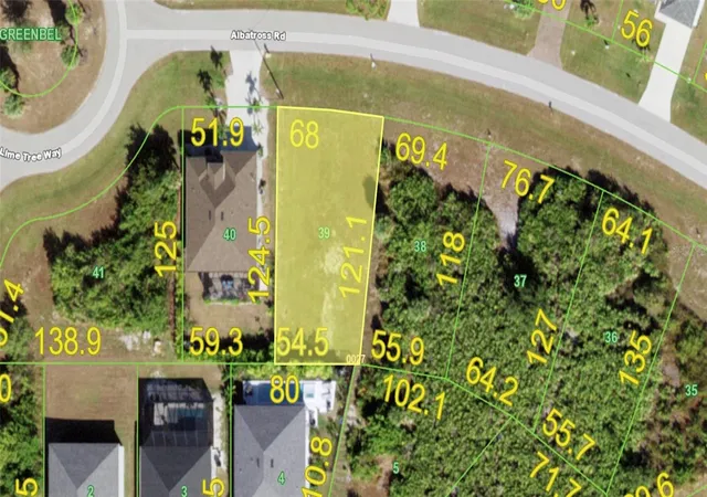 Photo 1 of Land for sale at 443 Albatross Rd, Rotonda West, FL 33947 | MLS# A4707188 | Listing updated on 2026-09-24