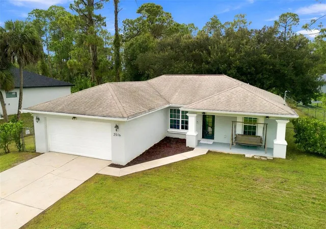 Photo 1 of Single family home for sale at 2516 33rd Street W, Lehigh Acres, FL 33971 | MLS# A4707209 | Listing updated on 2026-09-24