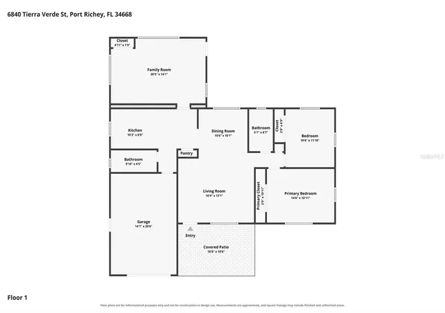 Photo 2 of Single family home for sale at 6840 Tierra Verde St, Port Richey, FL 34668 | MLS# TB8551857 | Listing updated on 2026-09-25