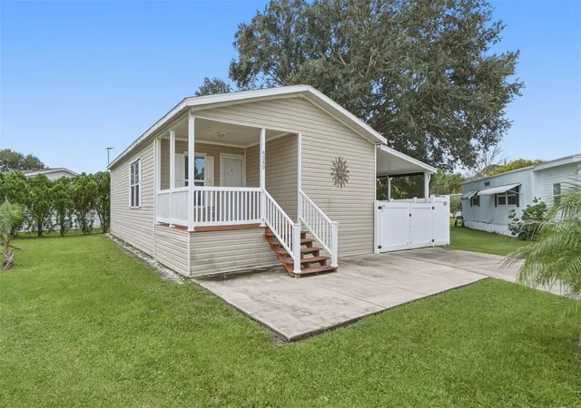Photo 1 of Manufactured home for sale at 4340 Cypress Way, Edgewater, FL 32141 | MLS# O6444639 | Listing updated on 2026-09-26