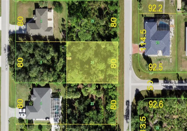 Photo 1 of Land for sale at 5299 Hoffman St, Port Charlotte, FL 33981 | MLS# A4707361 | Listing updated on 2026-09-25