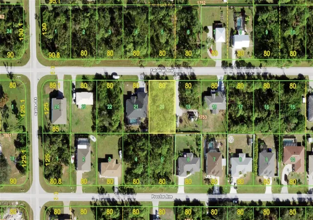 Photo 2 of Land for sale at 13041 Feldman Ave, Port Charlotte, FL 33981 | MLS# A4707373 | Listing updated on 2026-09-25