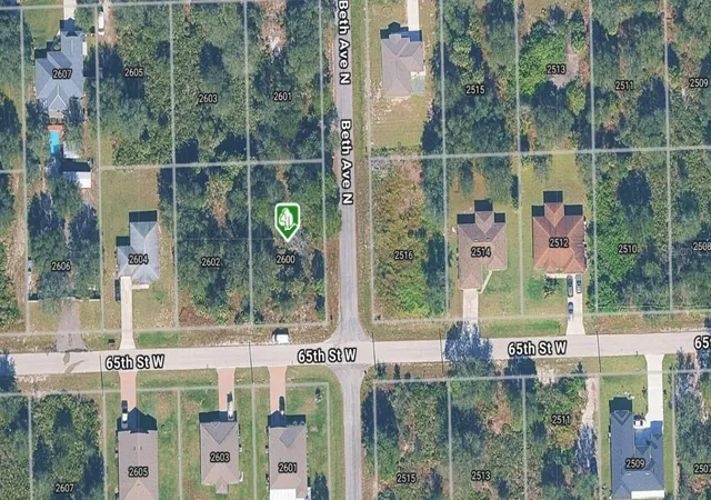 Photo 1 of Land for sale at 2600 65th Street W, Lehigh Acres, FL 33971 | MLS# A4707386 | Listing updated on 2026-10-01