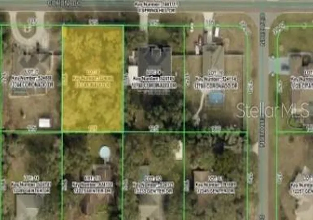 Photo 1 of Land for sale at 12756 Coronado Dr, Spring Hill, FL 34609 | MLS# W7889828 | Listing updated on 2026-09-26