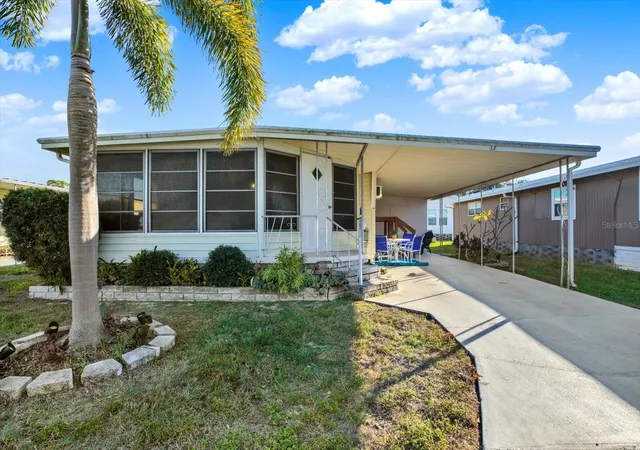 Manufactured home for sale at 7880 54th Avenue N #17, Saint Petersburg, FL 33709 | MLS# TB8552118