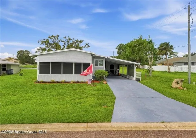 Photo 1 of Manufactured home for sale at 5000 Santa Anna Ave, Titusville, FL 32780 | MLS# O6444785 | Listing updated on 2026-09-26