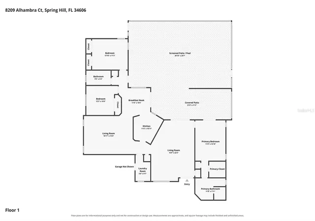 Photo 2 of Single family home for sale at 8209 Alhambra Ct, Spring Hill, FL 34606 | MLS# W7889843 | Listing updated on 2026-10-06