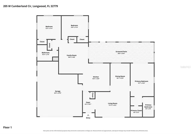 Photo 37 of Single family home for sale at 205 W Cumberland Cir, LONGWOOD, FL 32779 | MLS# O6445076 | Listing updated on 2026-10-09