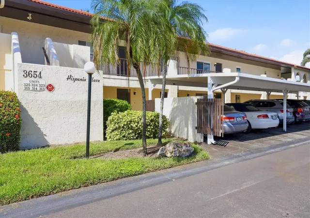 Listing Photo 1 - Condo for sale in building located at 3654 Hispania Pl, Sarasota, FL 34232 - Unit #323