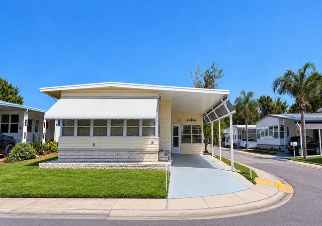 Photo 1 of Manufactured home for sale at 1100 Belcher Rd S #719, Largo, FL 33771 | MLS# TB8552684 | Listing updated on 2026-09-30