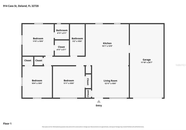 Photo 23 of Single family home for sale at 914 Cass St, DELAND, FL 32720 | MLS# V4951543 | Listing updated on 2026-10-03