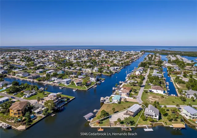 Photo 1 of Single family home for sale at 5046 Cedarbrook Ln, Hernando Beach, FL 34607 | MLS# W7889886 | Listing updated on 2026-10-06
