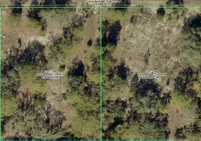 Photo 1 of Land for sale at 6391 Nodoc Rd, Spring Hill, FL 34609 | MLS# W7889897 | Listing updated on 2026-09-29