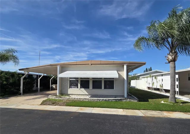 Photo 1 of Manufactured home for sale at 3301 Palm Harbor Blvd #314, Palm Harbor, FL 34683 | MLS# TB8553076 | Listing updated on 2026-09-30