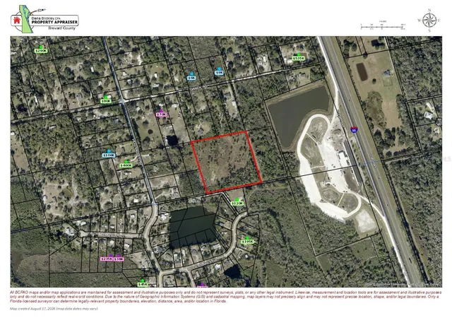 Photo 3 of Land for sale at 4735 Gandy Rd, Mims, FL 32754 | MLS# V4951565 | Listing updated on 2026-10-07