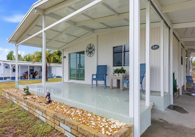 Photo 1 of Manufactured home for sale at 240 Via De Luna, Englewood, FL 34224 | MLS# D6148972 | Listing updated on 2026-10-25