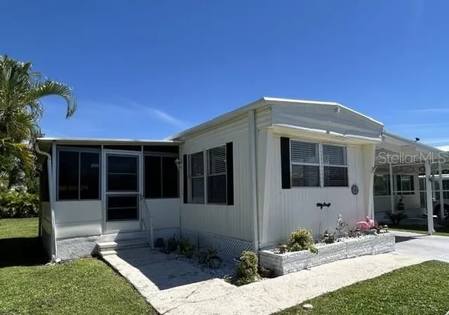 Photo 1 of Manufactured home for sale at 15 Mary Lu Mhp #15, Port Charlotte, FL 33980 | MLS# C7531377 | Listing updated on 2026-09-30