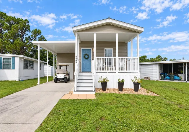 Manufactured home for sale at 6843 Hikina Dr, NORTH PORT, FL 34287 | MLS# A4707907
