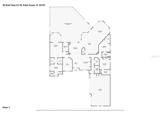 Photo 2 of Single family home for sale at 56 Oak View Cir W, Palm Coast, FL 32137 | MLS# FC321795 | Listing updated on 2026-10-12