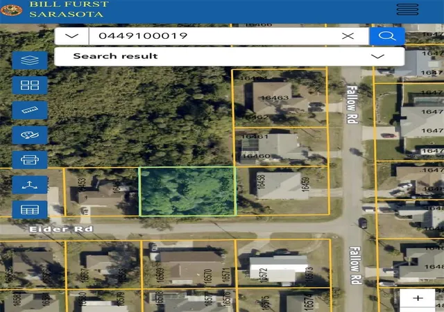 Photo 2 of Land for sale at Eider Rd, Venice, FL 34293 | MLS# A4707934 | Listing updated on 2026-10-01