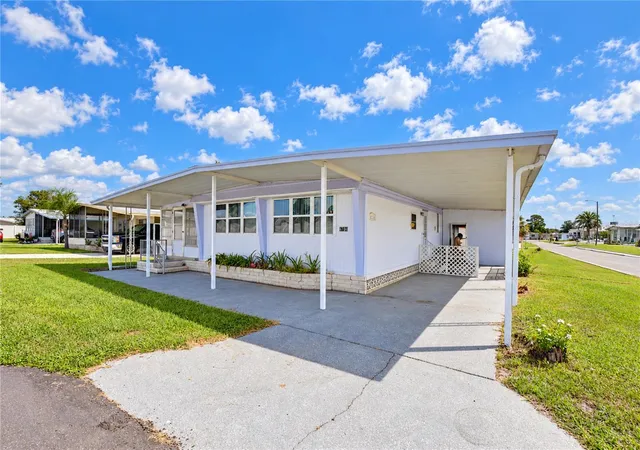 Photo 1 of Manufactured home for sale at 4710 Windy Ln, Zephyrhills, FL 33541 | MLS# TB8553714 | Listing updated on 2026-10-01