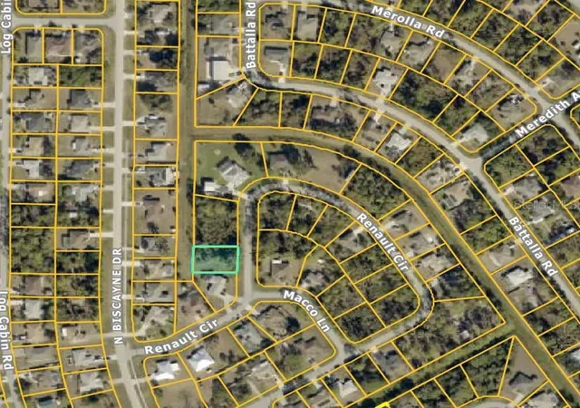 Photo 3 of Land for sale at Renault Cir, North Port, FL 34291 | MLS# N6146013 | Listing updated on 2026-10-07