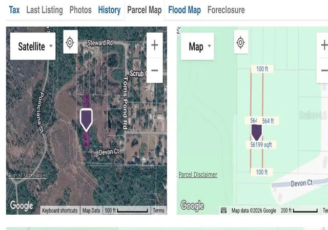 Photo 4 of Land for sale at 30735-30745 Devon Ct, Eustis, FL 32736 | MLS# O6446379 | Listing updated on 2026-10-02