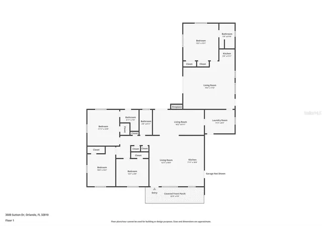 Photo 32 of Single family home for sale at 3500 Sutton Dr, ORLANDO, FL 32810 | MLS# O6446388 | Listing updated on 2026-10-02