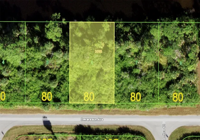 Photo 1 of Land for sale at 13048 Devereaux Ave, Port Charlotte, FL 33953 | MLS# A4708076 | Listing updated on 2026-10-01
